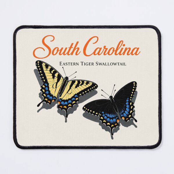 Item preview, South Carolina Eastern Tiger Swallowtail Butterfly Poster designed and sold by The-Drip-Studio.