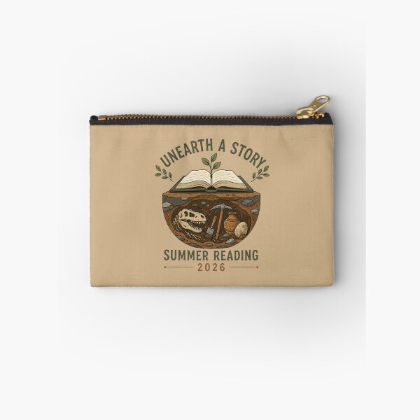 Item preview, Unearth A Story Paleontology Summer Reading designed and sold by bosamji.