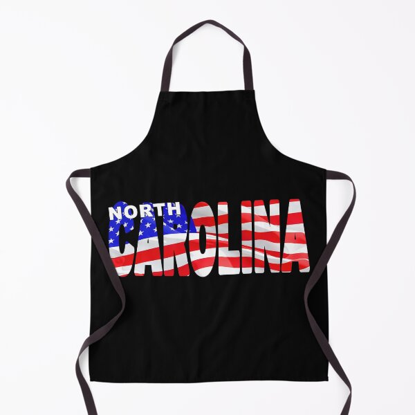 Item preview, NORTH CAROLINA - United States of America Red White and Blue Sticker Tee Shirt designed and sold by Adam Gormley.