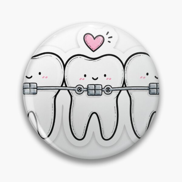 Item preview, Braces Squad Sticker designed and sold by dentalrat.
