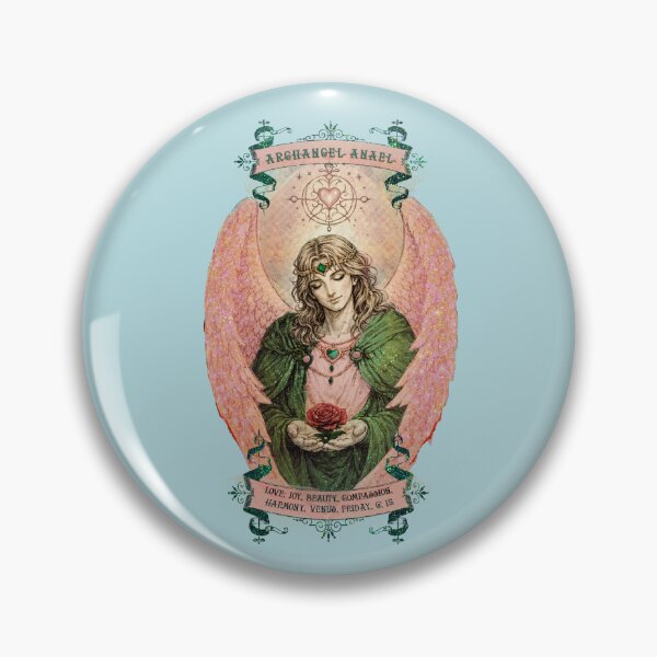 Item preview, Beautiful Archangel Anael - Royal Baby Blue - Visualise Invisible designed and sold by VisualiseIt.
