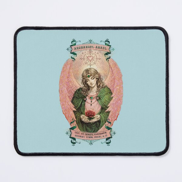 Item preview, Beautiful Archangel Anael - Royal Baby Blue - Visualise Invisible designed and sold by VisualiseIt.