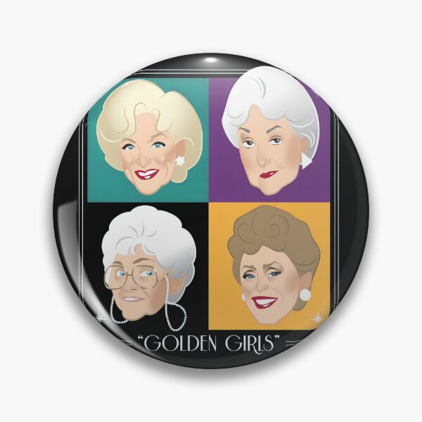 Item preview, Four Friends Retro Pop Art Portrait Grid designed and sold by DoodleVerseDark.