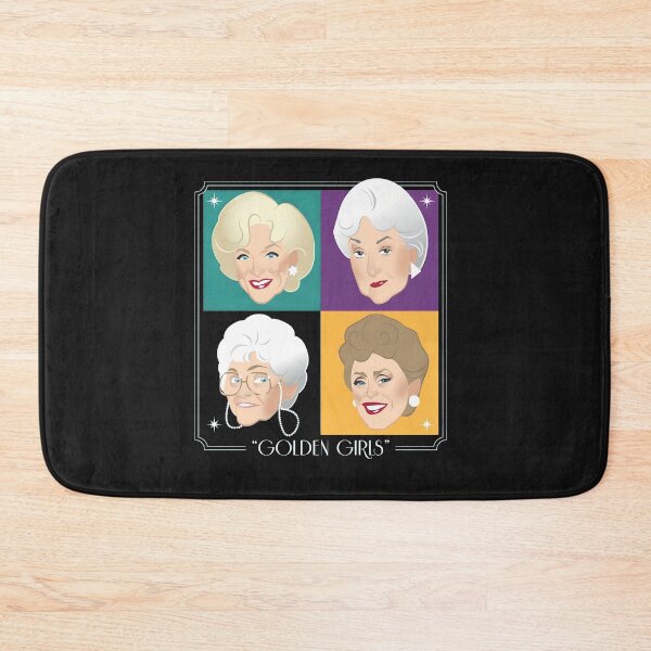 Item preview, Four Friends Retro Pop Art Portrait Grid designed and sold by DoodleVerseDark.