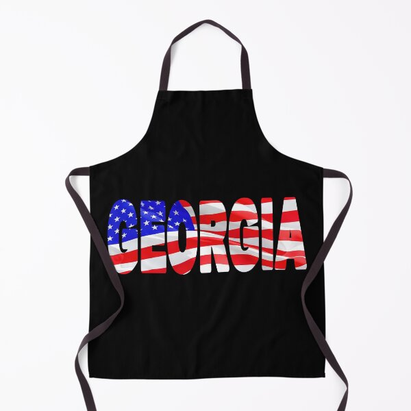 Item preview, GEORGIA - United States of America Red White and Blue Sticker Tee Shirt designed and sold by Adam Gormley.