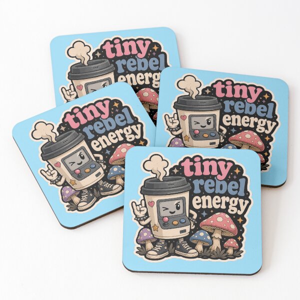 Item preview, Mushrooms Tiny Rebel Energy designed and sold by logicfun.