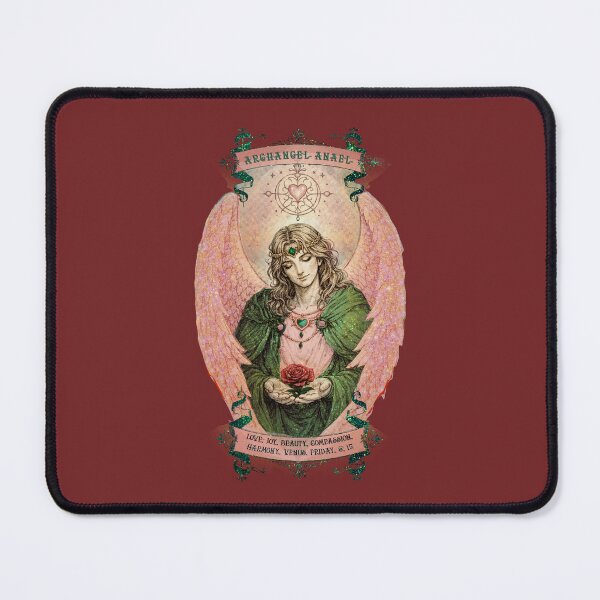 Item preview, Beautiful Archangel Anael - Royal Red - Visualise Invisible designed and sold by VisualiseIt.