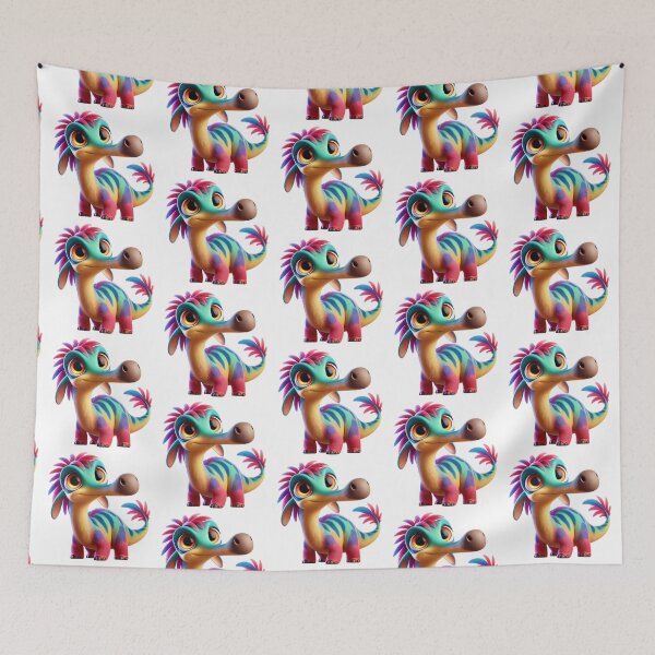 Item preview, Adorable Uintatherium  designed and sold by Sillytoe.