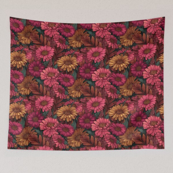 Item preview, Lush Daisy Floral - Tropical Flower Pattern   - Gift Ideas designed and sold by RoyalStarsPatts.
