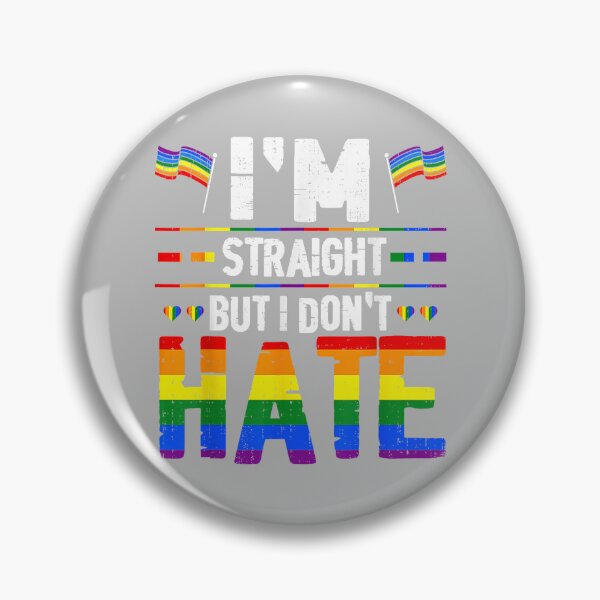 Item preview, I'm Straight Equality Rainbow LGBTQ Lesbian Gay Pride Ally designed and sold by mjohnson9.
