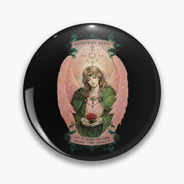 Item preview, Beautiful Archangel Anael - Royal Black - Visualise Invisible designed and sold by VisualiseIt.