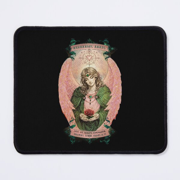 Item preview, Beautiful Archangel Anael - Royal Black - Visualise Invisible designed and sold by VisualiseIt.