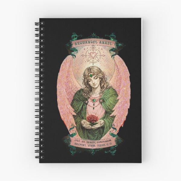 Item preview, Beautiful Archangel Anael - Royal Black - Visualise Invisible designed and sold by VisualiseIt.