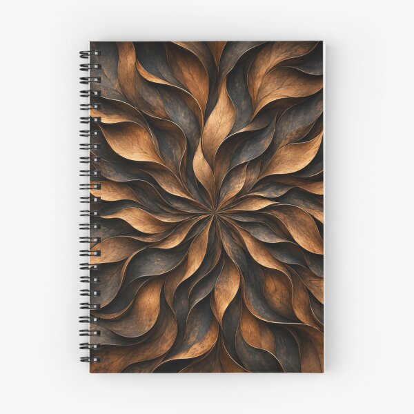Item preview, Bronze Leaf Spiral Abstract designed and sold by Bellassi.