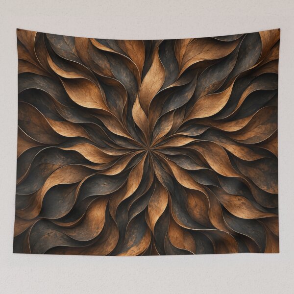 Item preview, Bronze Leaf Spiral Abstract designed and sold by Bellassi.