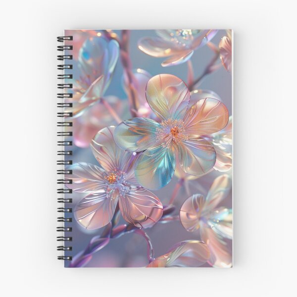 Item preview, Pastel Crystal Petals designed and sold by LUMINOUS GARDEN STUDIO.