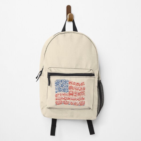 Item preview, Seafood Boil Americana Flag designed and sold by POD DYNASTY | Original Print On Demand T-Shirt Graphics.