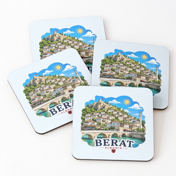 Item preview, Berat, Albania - City of a Thousand Windows designed and sold by Myra365Art.