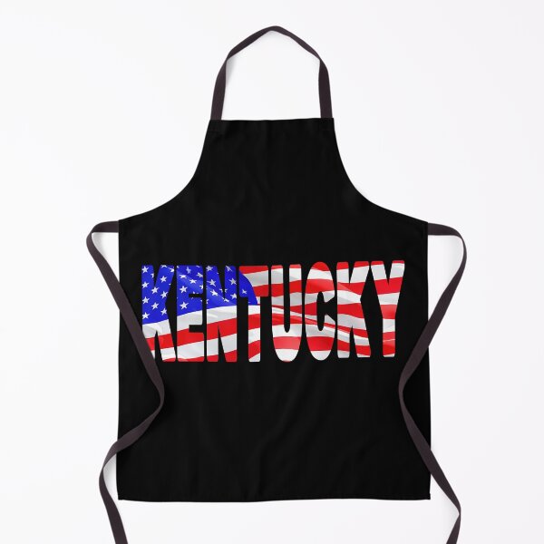 Item preview, KENTUCKY - United States of America Red White and Blue Sticker Tee Shirt designed and sold by Adam Gormley.