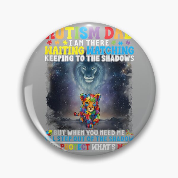 Item preview, Autism Dad Lion Protector Support Love Autistic Son Daughter Tank Top designed and sold by KathieFaugh.