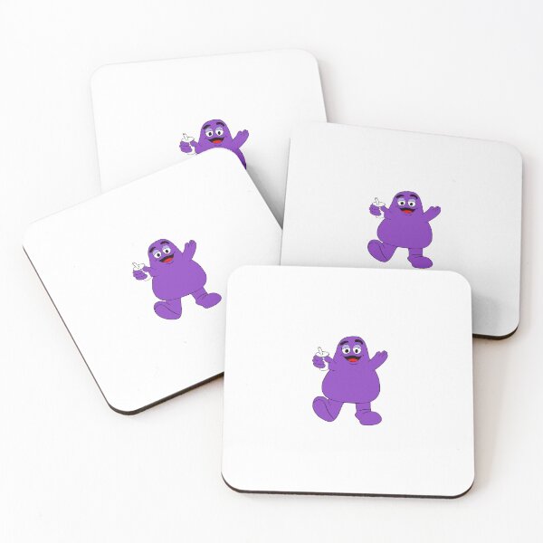Item preview, McDonald's Grimace Fast Food Mascot designed and sold by GreasyGerbil.