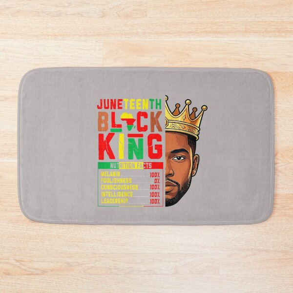 Item preview, Juneteenth Black King Nutrition Facts Pride African Afro Men designed and sold by mjohnson9.
