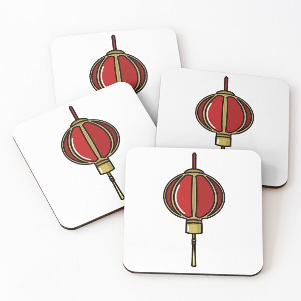 Item preview, Paper Lantern Sticker | Postcards from Tokyo Collection designed and sold by PinkPeelUK.