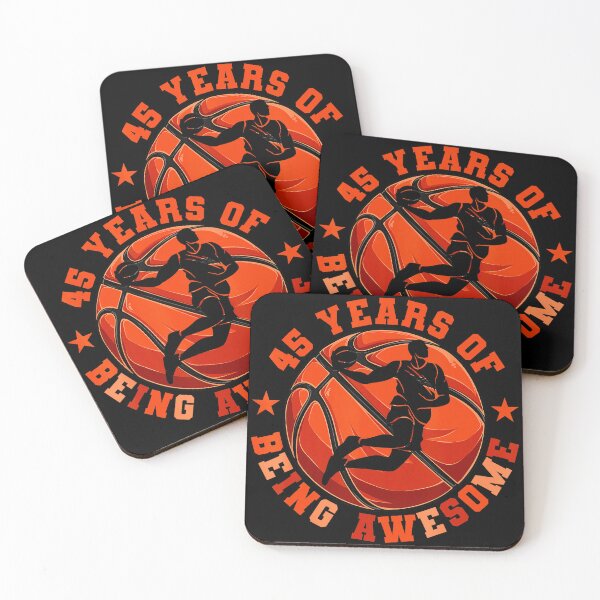 Item preview, 45th Birthday Basketball Player Celebrating 45 Years Of Awesome designed and sold by allistermariam.