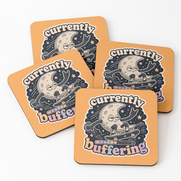 Item preview, Black Cat Holding On Currently Buffering designed and sold by logicfun.