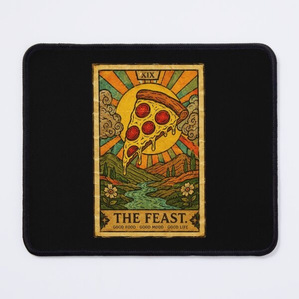 Item preview, Vintage Tarot Pizza Slice The Feast Retro Food designed and sold by ferminhays.
