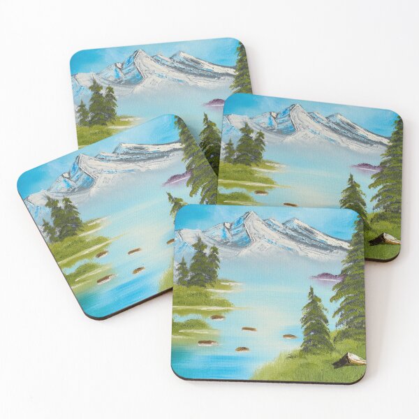 Item preview, Calm stream and misty mountains designed and sold by BP-Brushworks.