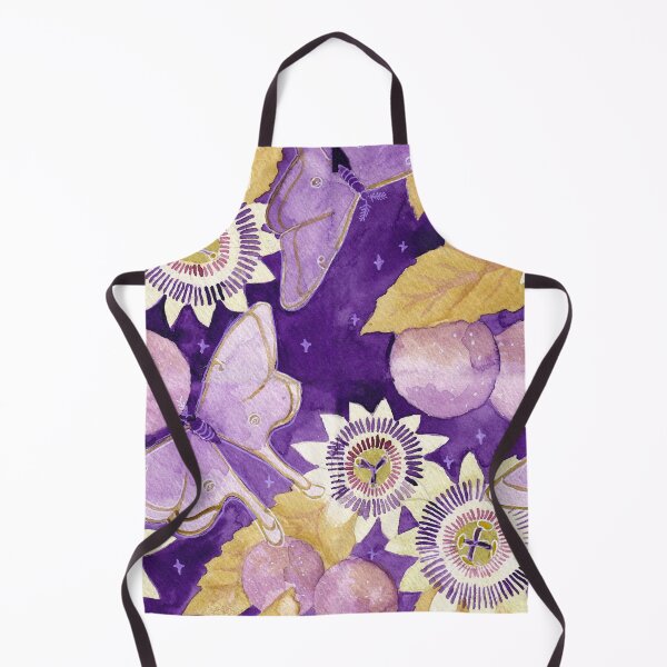 Item preview, Passionfruit Luna Moth Night Pattern designed and sold by Jo-Art-Studio.
