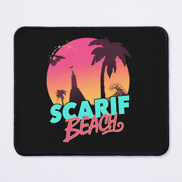 Item preview, Tropical Beach Sunset Retro Vacation Tee designed and sold by folk-4-arts.