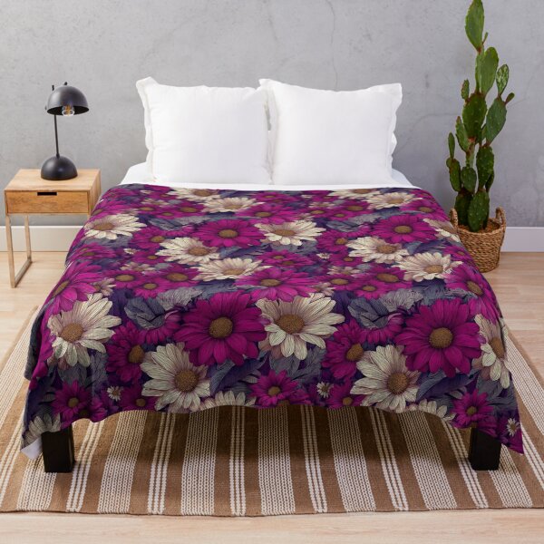 Item preview, Edgy Daisy  - Botanical Garden Pattern   - Gifts For Couples designed and sold by RoyalStarsPatts.
