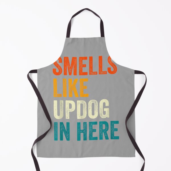 Item preview, Retro Vintage Smells Like Updog in Here Funny Dad Joke designed and sold by GreggRoss.