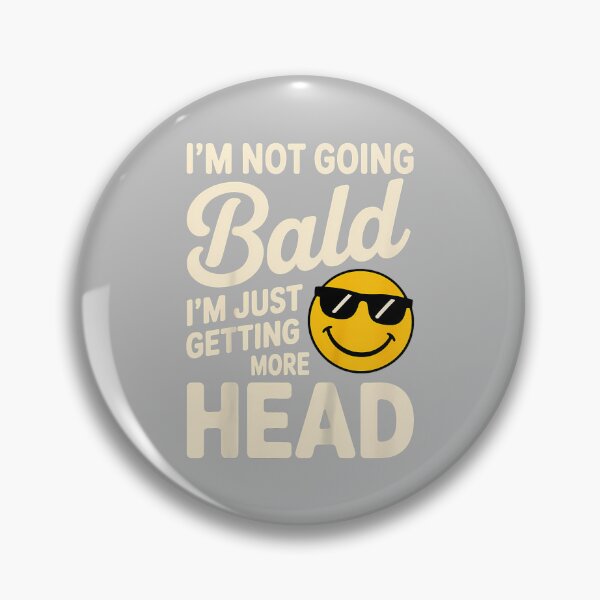 Item preview, Funny Bald Man Art for Men Boys Bald Dad Bald Guy Bald Head designed and sold by ArleneRowe.