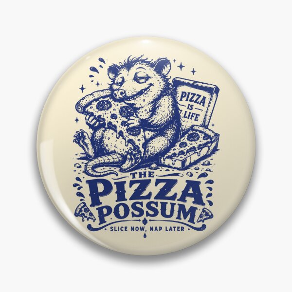 Item preview, The Pizza Possum Slice Now Nap Later designed and sold by 89shirts.