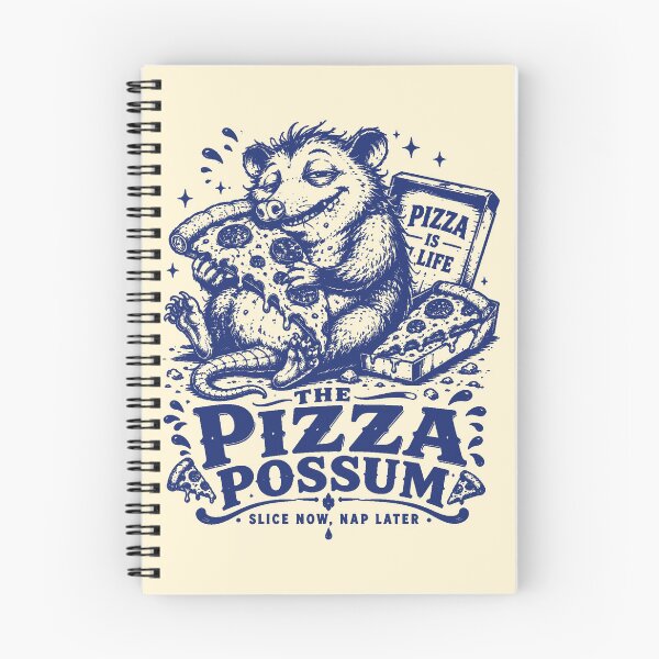 Item preview, The Pizza Possum Slice Now Nap Later designed and sold by 89shirts.