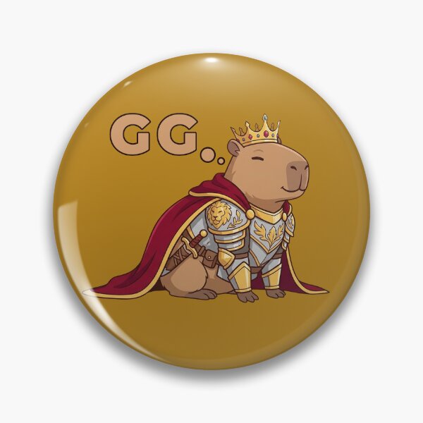 Item preview, Capybara King GG designed and sold by MarlonOspinaStore.