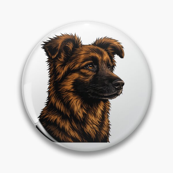 Item preview, Shadow Guardian Shepherd | Anime Dog Power Art designed and sold by WhatASunShine.