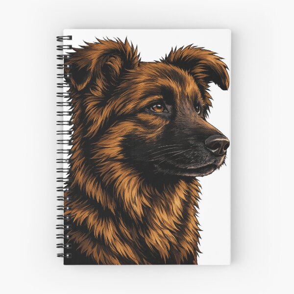 Item preview, Shadow Guardian Shepherd | Anime Dog Power Art designed and sold by WhatASunShine.