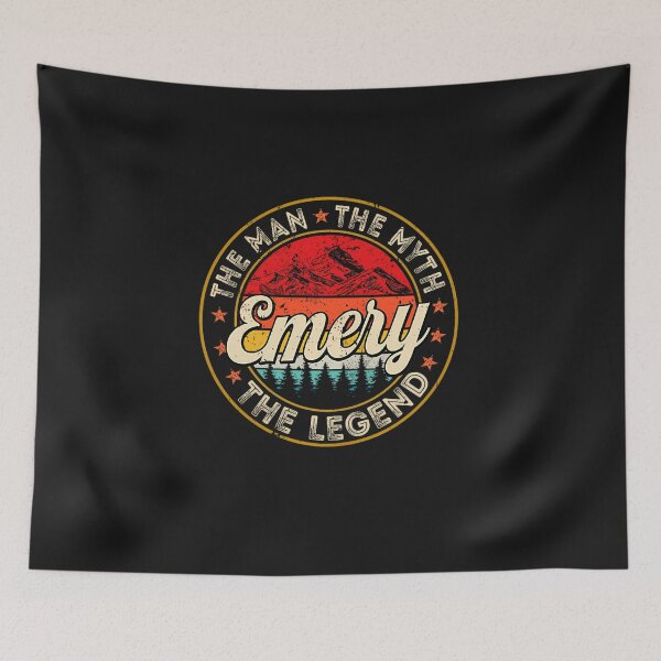 Item preview, Emery The Man The Myth The Legend Personalized Name Performance designed and sold by FrankIsabel.