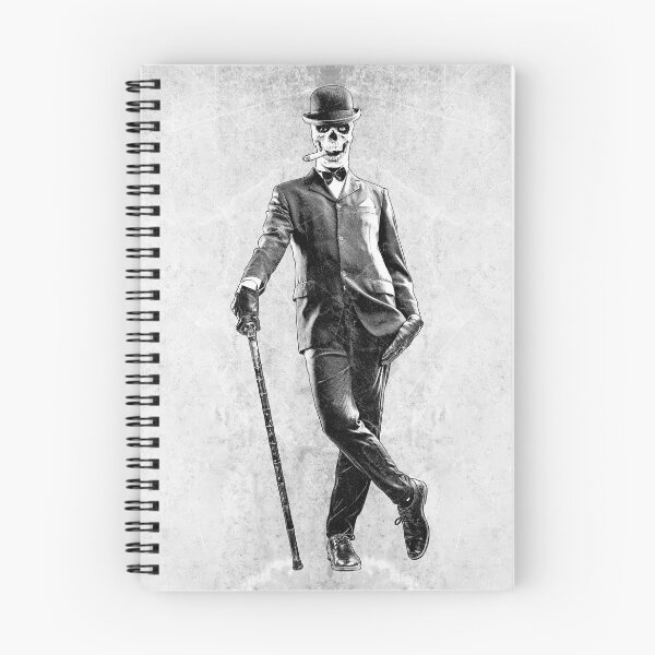 Item preview, Dapper Skeleton Ghoul Bowler Hat Cane Dark Victorian designed and sold by Ghoul Enterprises.
