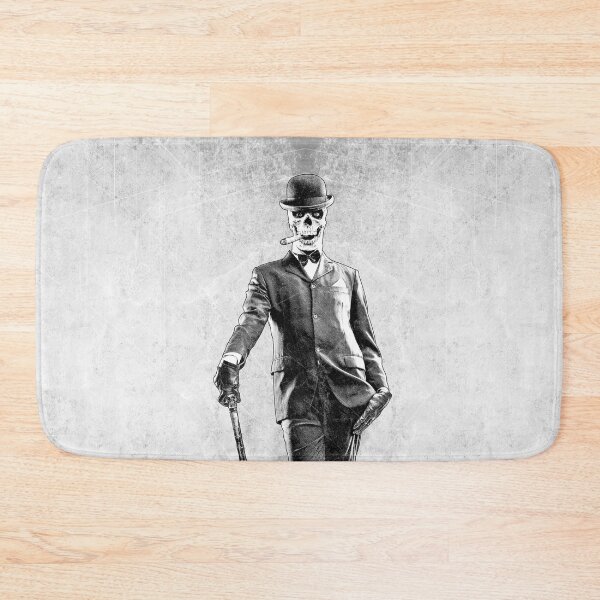 Item preview, Dapper Skeleton Ghoul Bowler Hat Cane Dark Victorian designed and sold by Ghoul Enterprises.