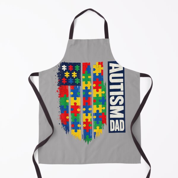 Item preview, Autism Dad Patriotic Puzzle USA designed and sold by KathieFaugh.