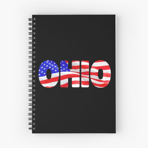 Item preview, OHIO - United States of America Red White and Blue Sticker Tee Shirt designed and sold by Adam Gormley.