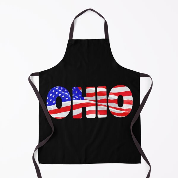 Item preview, OHIO - United States of America Red White and Blue Sticker Tee Shirt designed and sold by Adam Gormley.