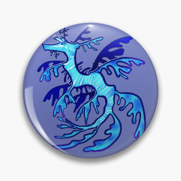 Item preview, Magestic Blue Leafy Sea Dragon designed and sold by underling223.