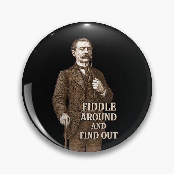 Item preview, Fiddle Around and Find Out (Aristocratic Gentleman) designed and sold by FoxBaine Designs.