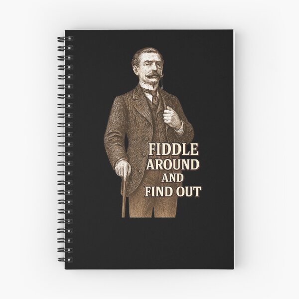 Item preview, Fiddle Around and Find Out (Aristocratic Gentleman) designed and sold by FoxBaine Designs.